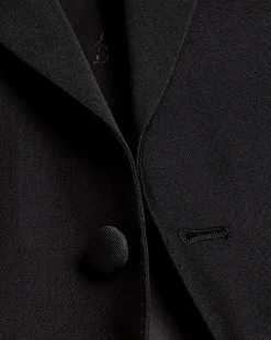 Store Charles Tyrwhitt Peak Lapel Tuxedo Jacket - Black