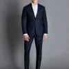 Online Charles Tyrwhitt Prince of Wales Check Suit Jacket - French Blue