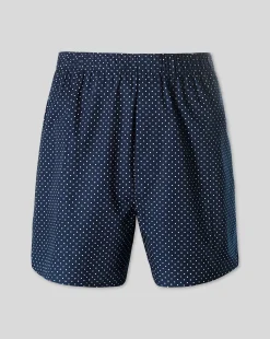 Best Sale Charles Tyrwhitt Printed Dot Woven Boxers - Navy Navy & White