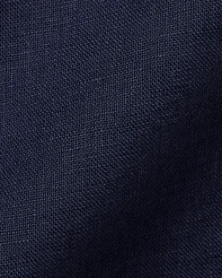 Fashion Charles Tyrwhitt Pure Linen Shirt - Navy