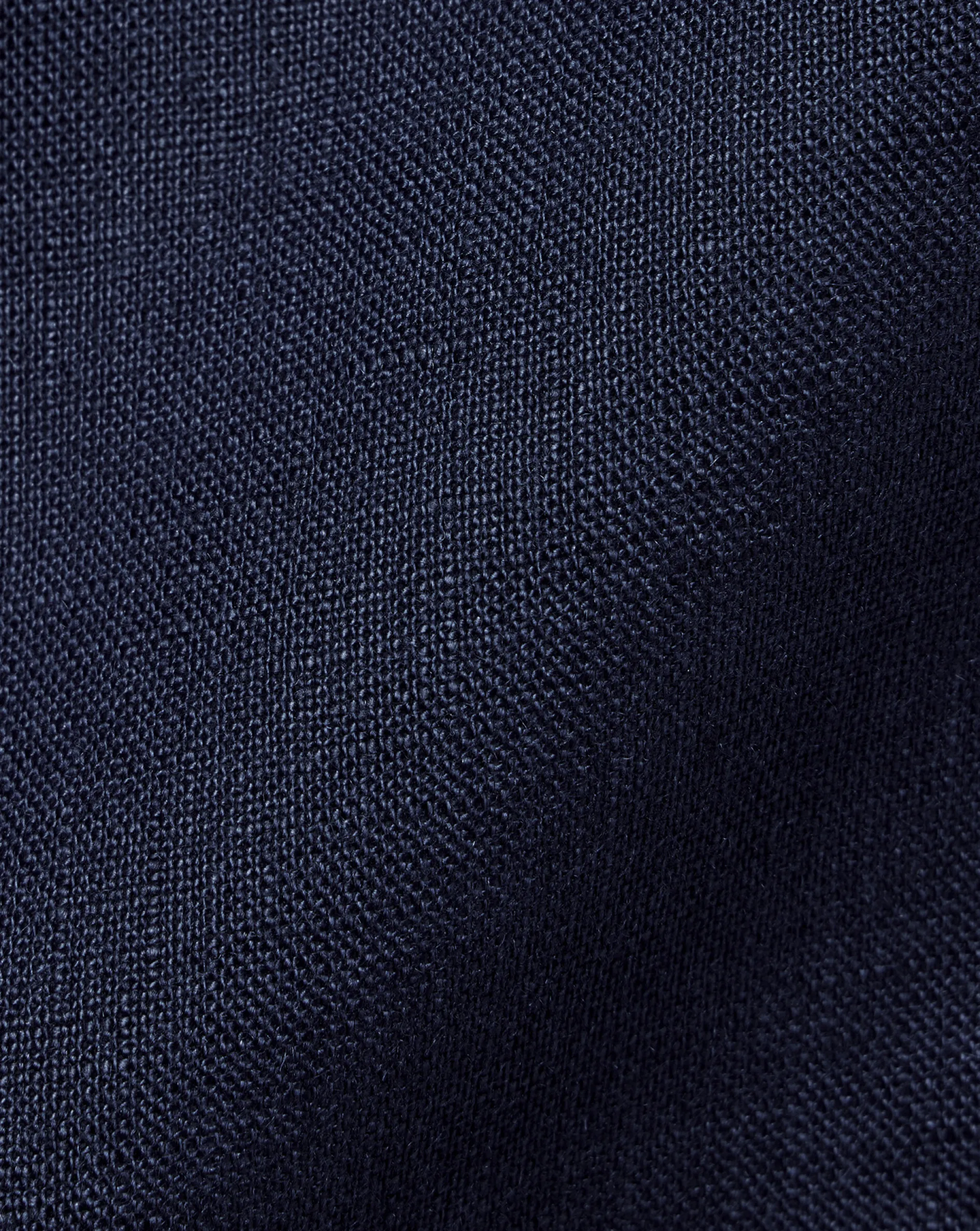 Fashion Charles Tyrwhitt Pure Linen Shirt - Navy