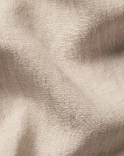 Store Charles Tyrwhitt Pure Linen Shirt - Oatmeal