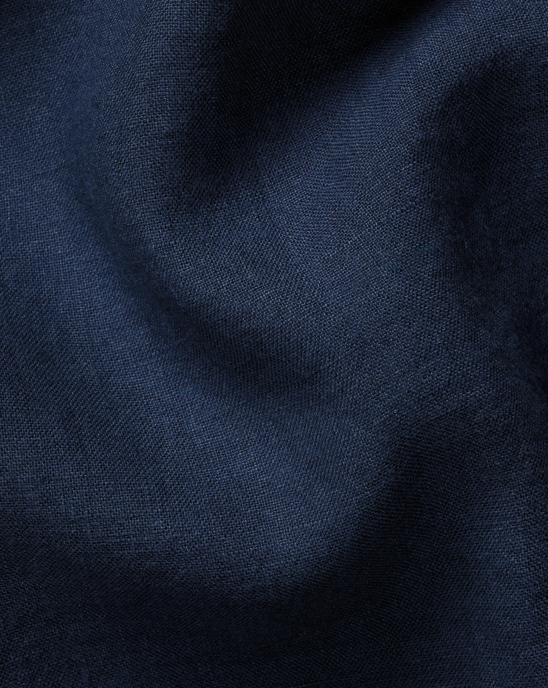 Cheap Charles Tyrwhitt Pure Linen Short Sleeve Shirt - Navy