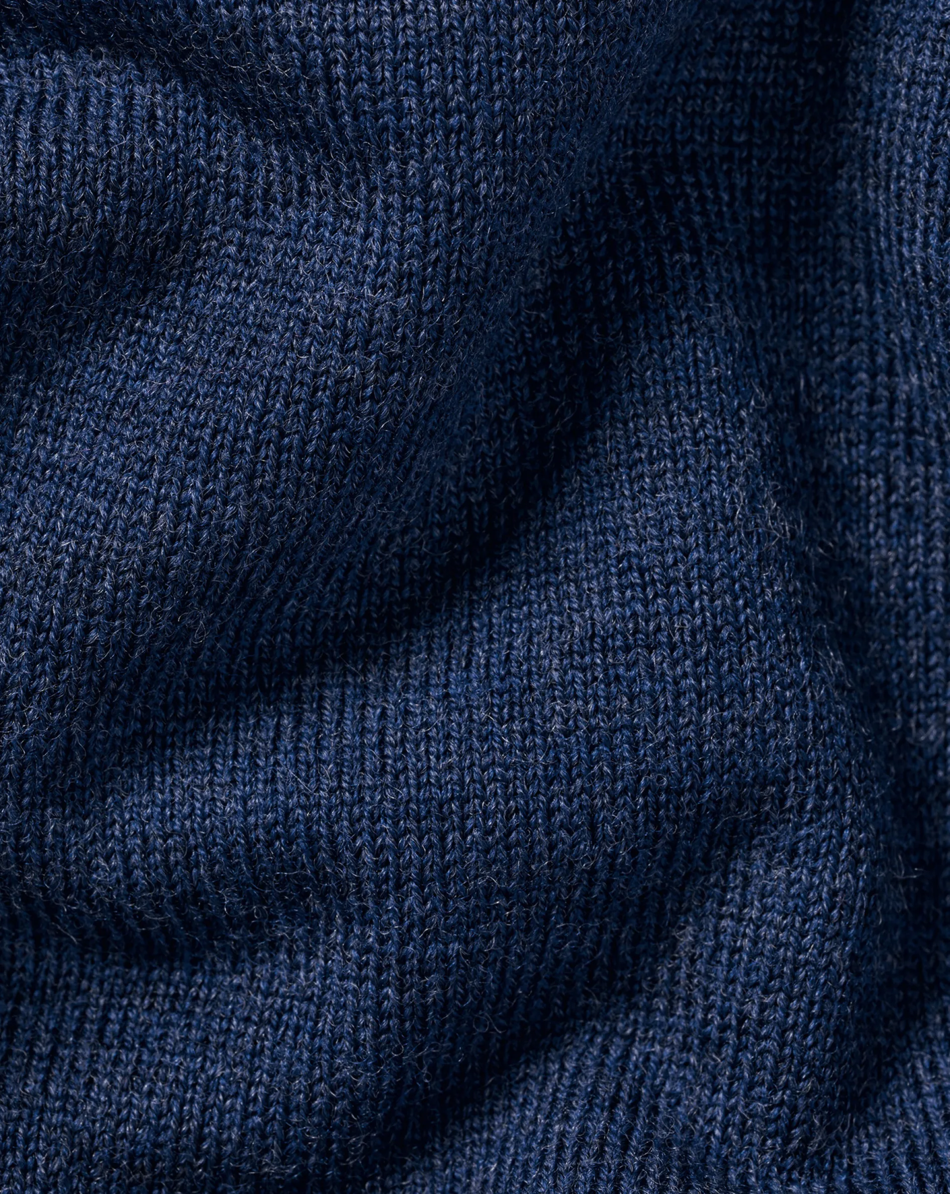 Online Charles Tyrwhitt Pure Merino Quarter Zip Sweater - Ink Blue
