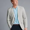 Best Charles Tyrwhitt Seersucker Jacket - Silver Grey