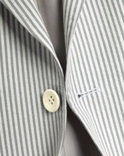 Best Charles Tyrwhitt Seersucker Jacket - Silver Grey