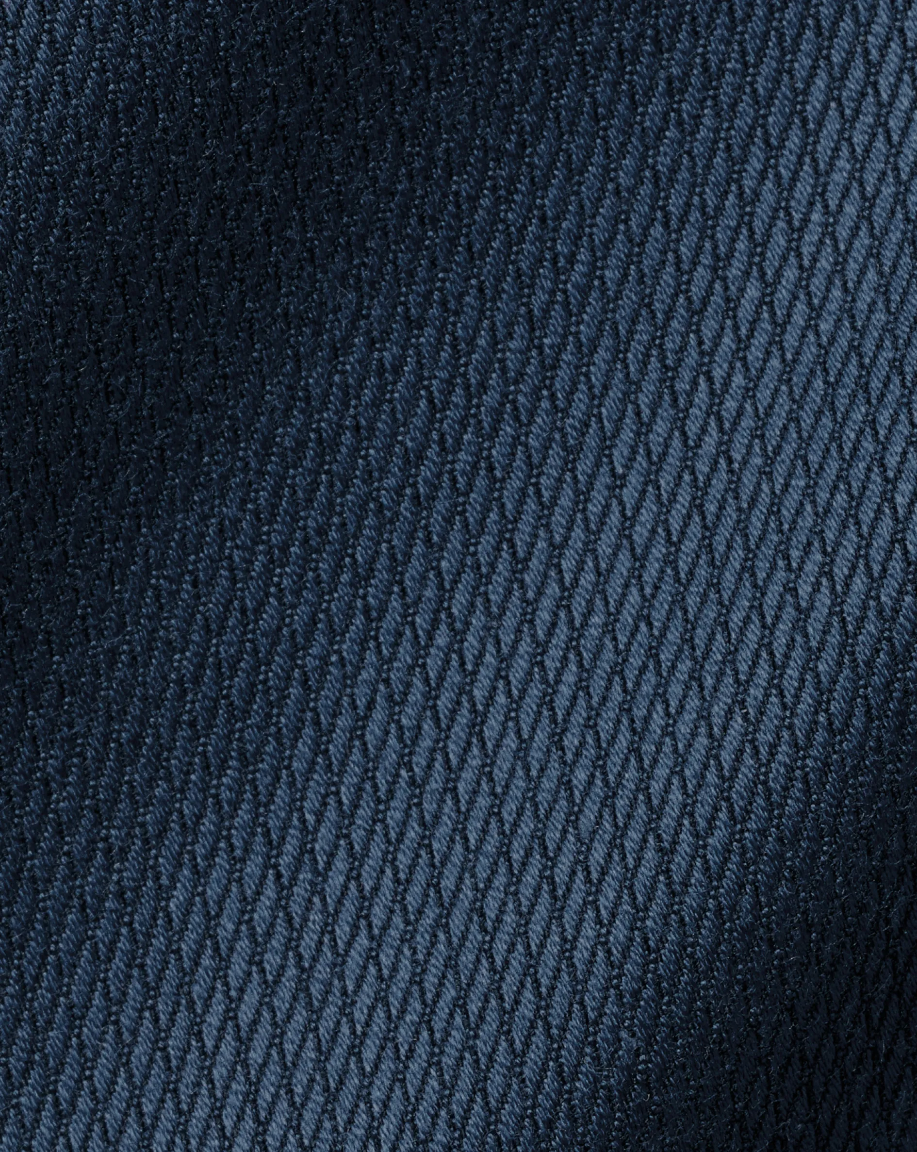 Cheap Charles Tyrwhitt Semi-Spread Collar Egyptian Cotton Windsor Weave Shirt - Steel Blue