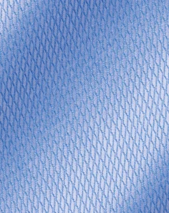 Fashion Charles Tyrwhitt Semi-Spread Collar Egyptian Cotton Windsor Weave Shirt - Cornflower Blue