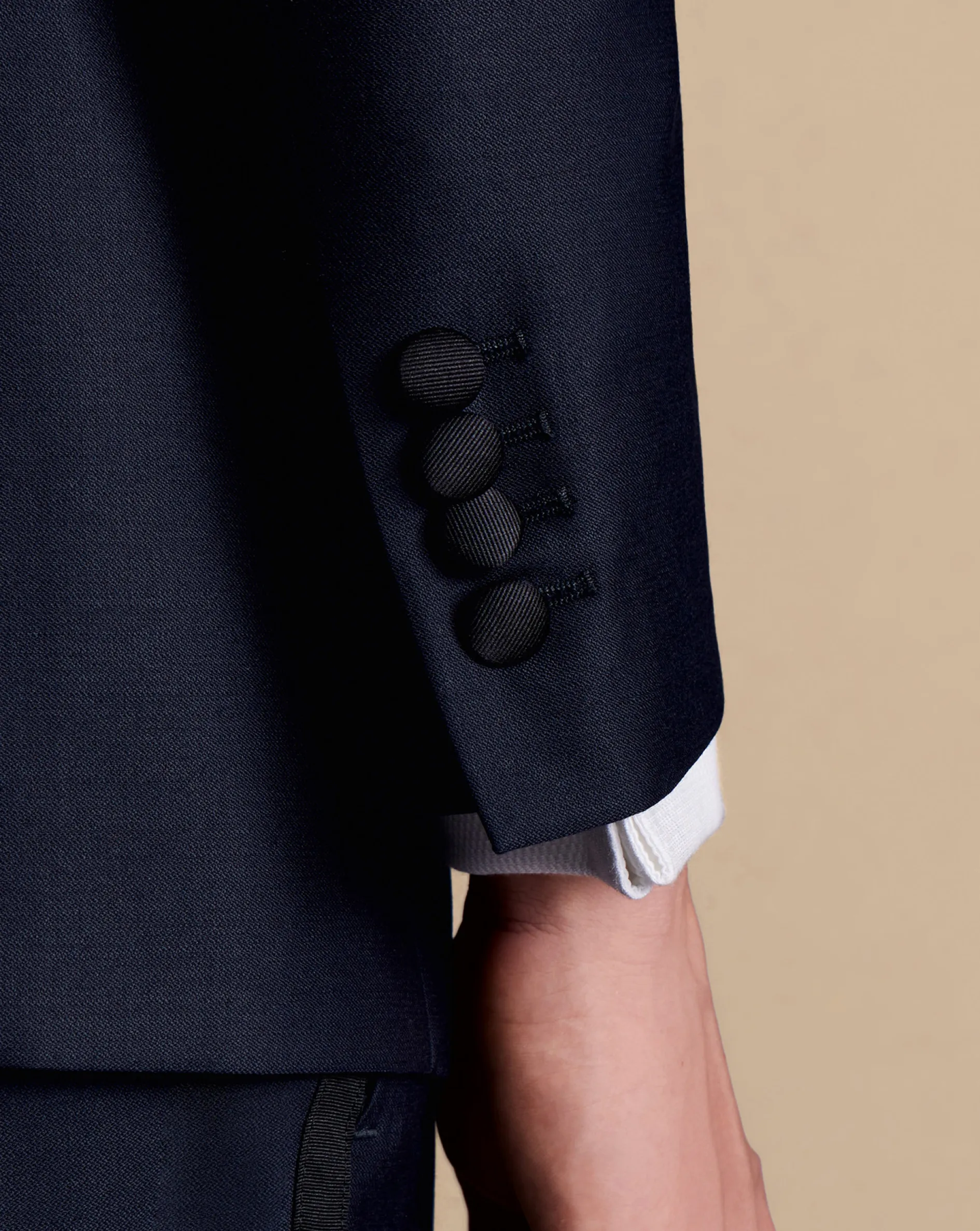 Store Charles Tyrwhitt Shawl Lapel Tuxedo Jacket - Dark Navy