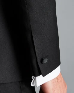 Shop Charles Tyrwhitt Shawl Lapel Tuxedo Jacket - Black