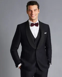 Best Sale Charles Tyrwhitt Shawl Lapel Tuxedo Jacket - Midnight