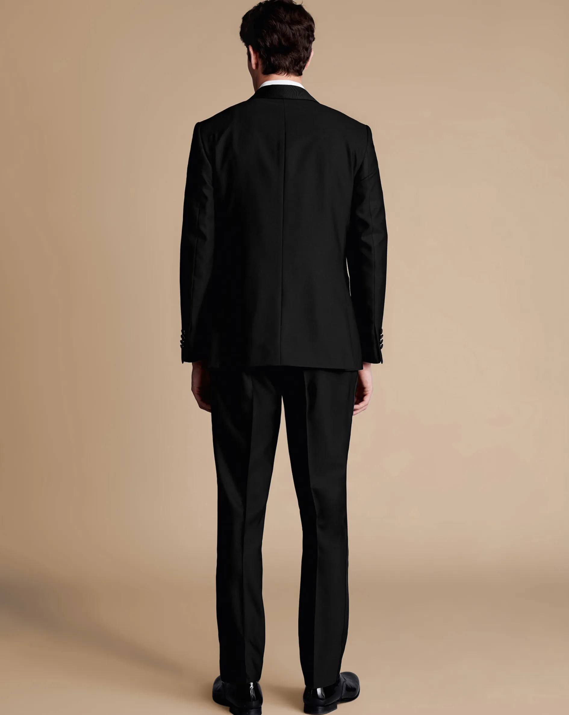 Flash Sale Charles Tyrwhitt Shawl Lapel Tuxedo Jacket - Black