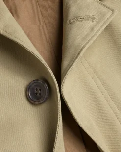Hot Charles Tyrwhitt Showerproof Cotton Raincoat - Limestone