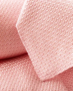 Best Charles Tyrwhitt Silk Grenadine Italian Tie - Light Pink