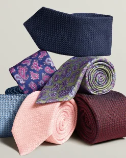 Cheap Charles Tyrwhitt Silk Grenadine Italian Tie - Light Blue