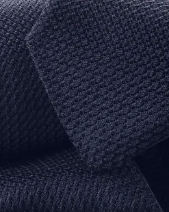 Cheap Charles Tyrwhitt Silk Grenadine Italian Tie - Petrol Blue Navy