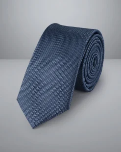 Cheap Charles Tyrwhitt Silk Slim Tie - Steel Blue