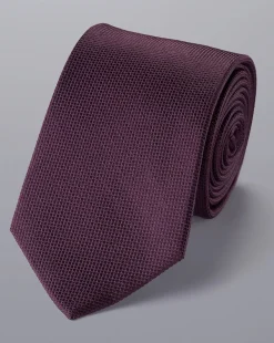 Flash Sale Charles Tyrwhitt Silk Tie - Blackberry Purple