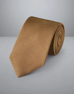 Cheap Charles Tyrwhitt Silk Tie - Gold