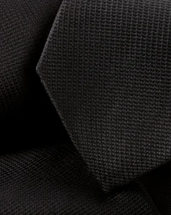 Cheap Charles Tyrwhitt Slim Silk Tie - Black