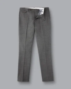 Discount Charles Tyrwhitt Smart Italian Luxury Pants - Grey