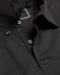 Best Charles Tyrwhitt Smart Jersey Polo - Black