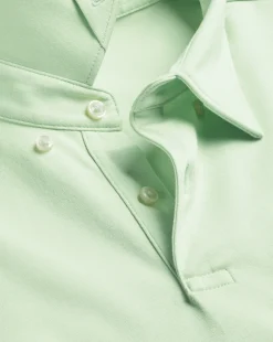 Cheap Charles Tyrwhitt Smart Jersey Polo - Light Green