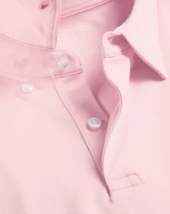 Flash Sale Charles Tyrwhitt Smart Jersey Polo - Light Pink