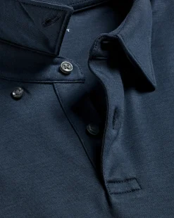 Outlet Charles Tyrwhitt Smart Jersey Polo - Petrol Blue