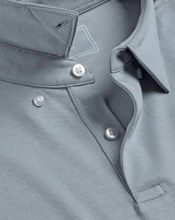 Hot Charles Tyrwhitt Smart Jersey Polo - Silver