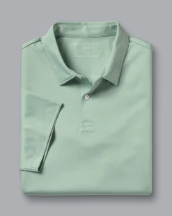 Outlet Charles Tyrwhitt Smart Jersey Polo - Spearmint