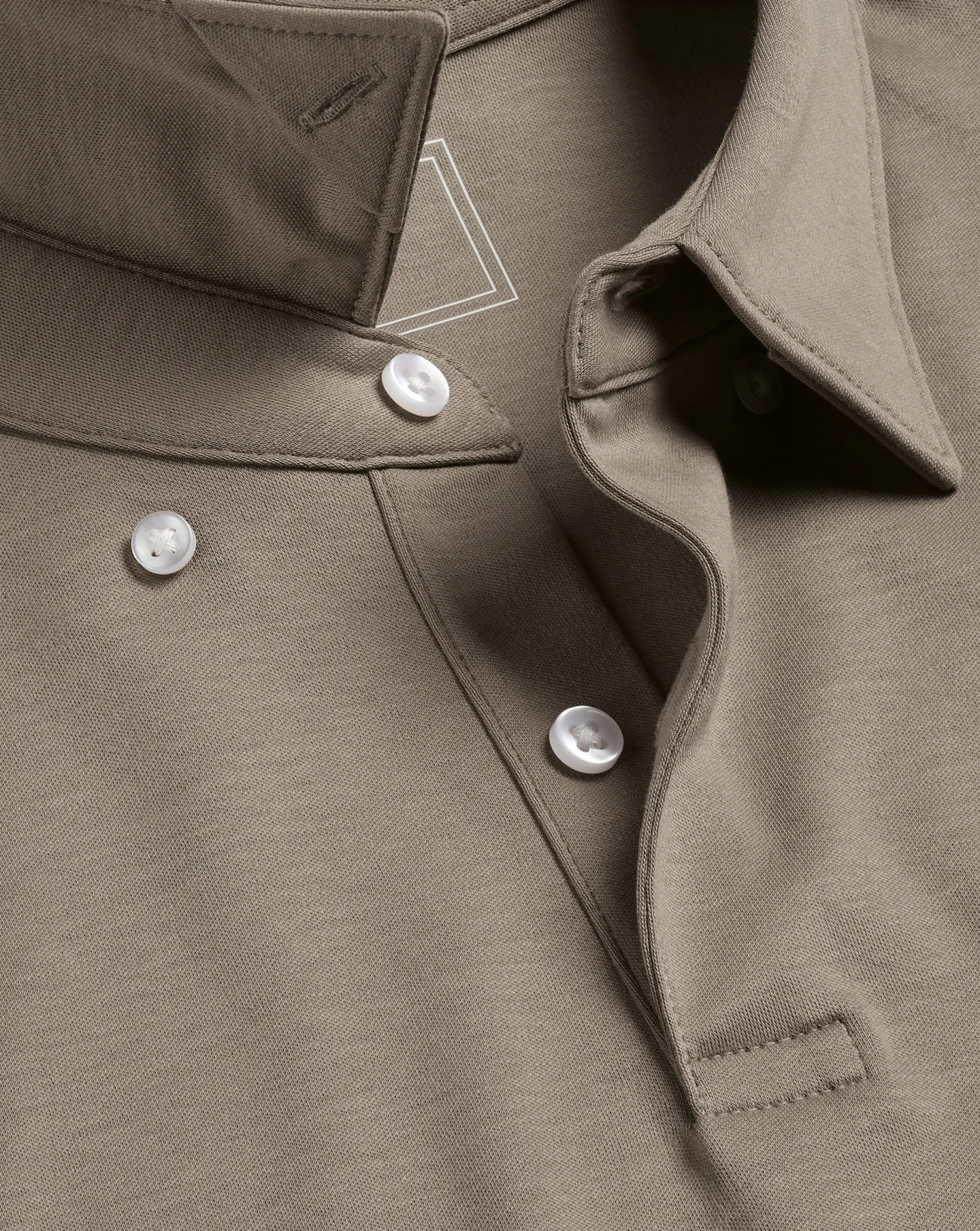 Best Charles Tyrwhitt Smart Jersey Polo - Taupe