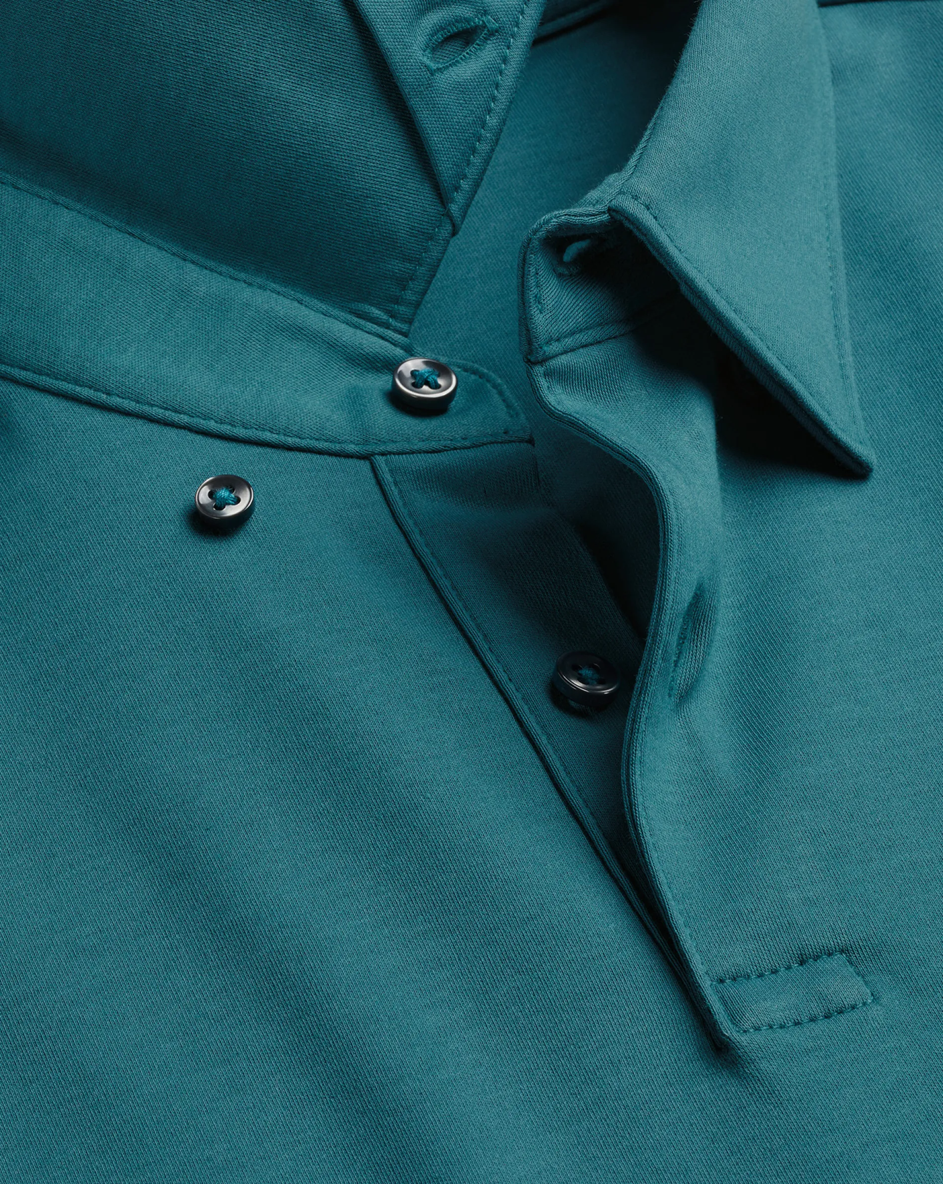 Store Charles Tyrwhitt Smart Jersey Polo - Green Teal