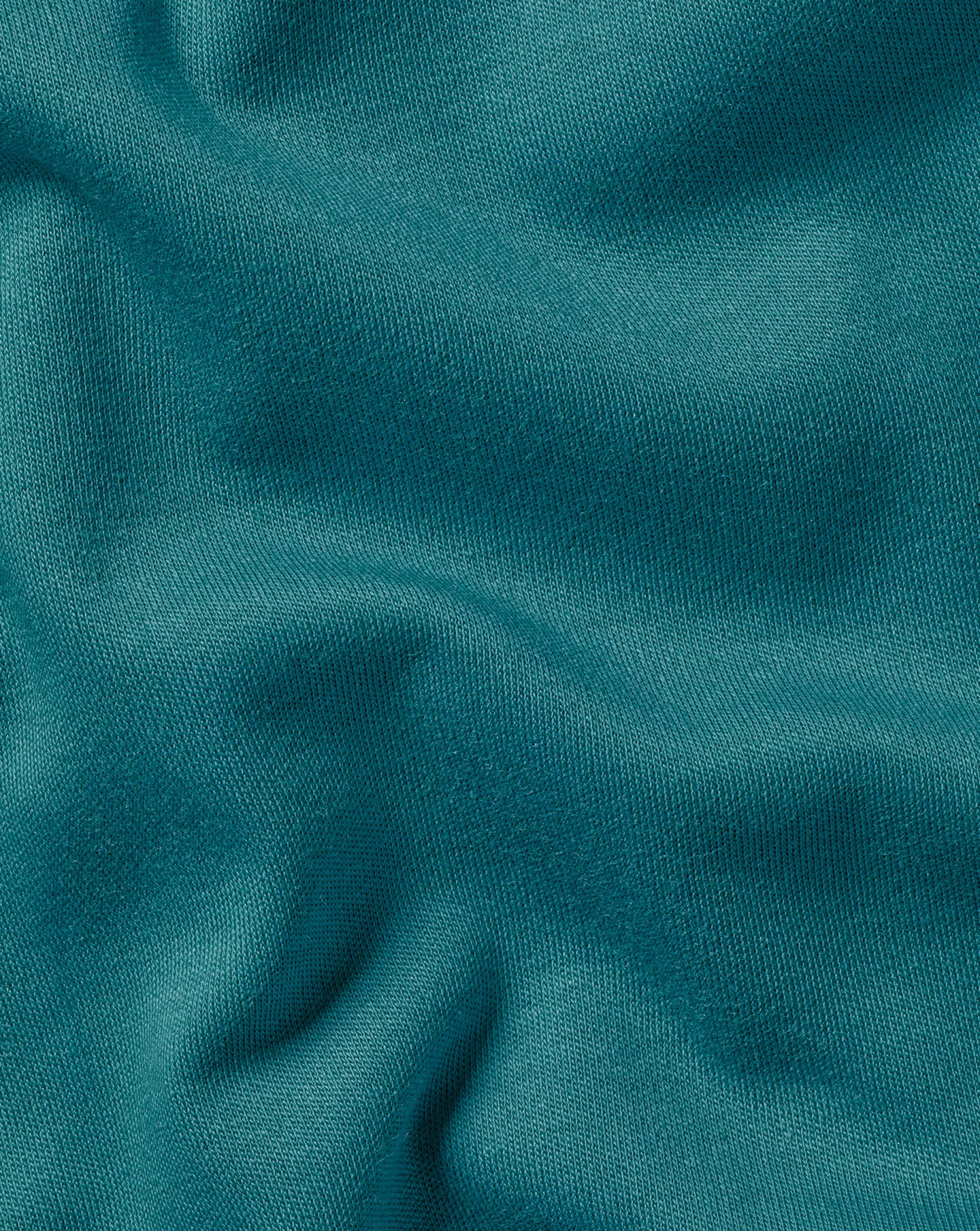 Outlet Charles Tyrwhitt Smart Long Sleeve Jersey Polo - Green Teal