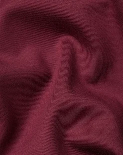 Best Charles Tyrwhitt Smart Long Sleeve Jersey Polo - Wine