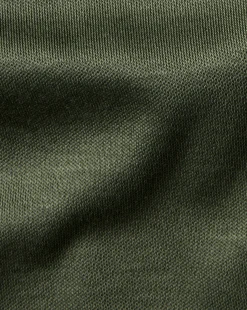 Fashion Charles Tyrwhitt Smart Long Sleeve Jersey Polo - Green Olive