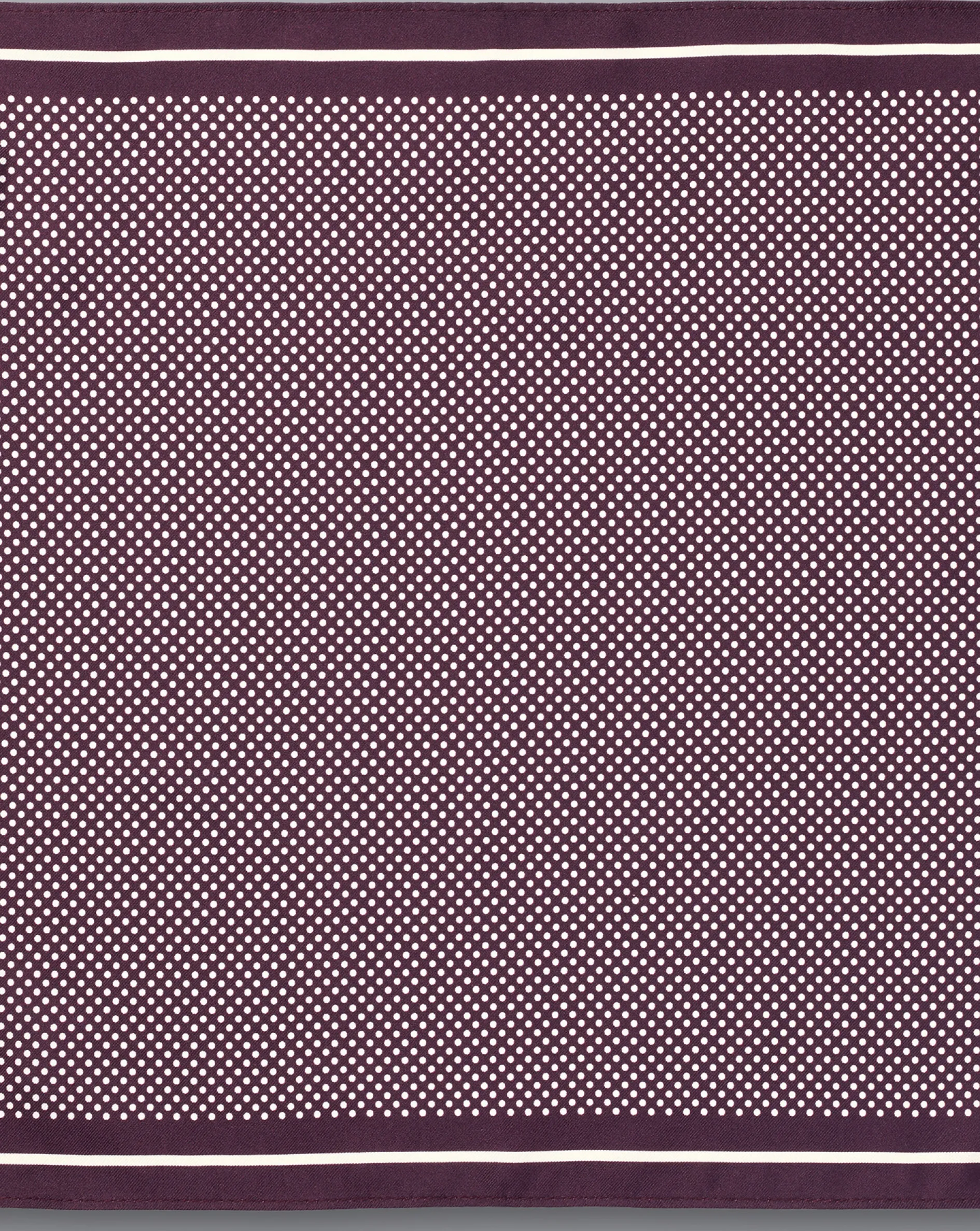 Cheap Charles Tyrwhitt Spot Print Silk Pocket Square - Blackberry Purple & Ivory