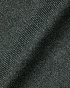Outlet Charles Tyrwhitt Spread Collar Corduroy Shirt - Sage Green