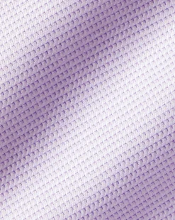 New Charles Tyrwhitt Spread Collar Non-Iron Cambridge Weave Shirt - Lavender Purple