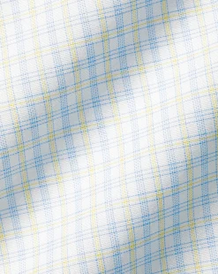 Best Sale Charles Tyrwhitt Spread Collar Non-Iron Check Shirt - Lemon Lemon Yellow