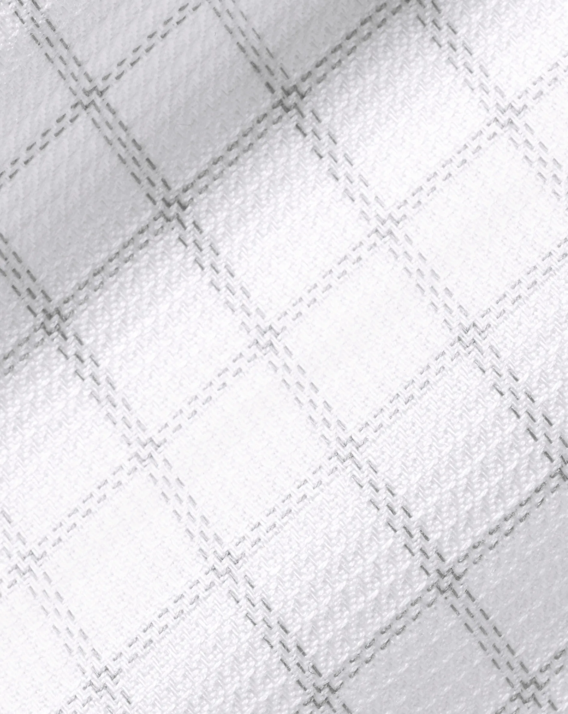 Online Charles Tyrwhitt Spread Collar Non-Iron Clifton Weave Check Shirt - Grey Silver