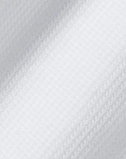 Outlet Charles Tyrwhitt Spread Collar Non-Iron Clifton Weave Shirt - White