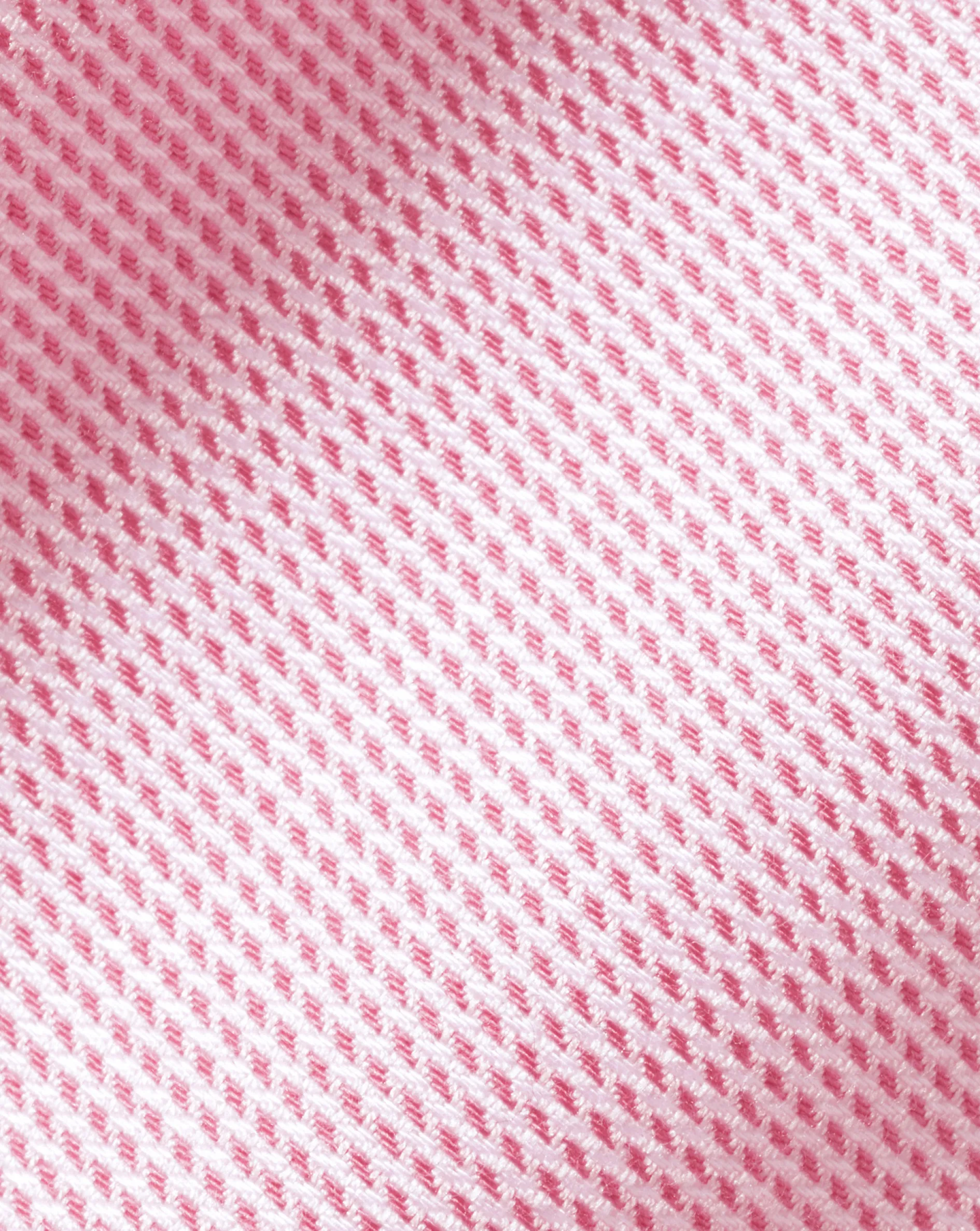 Best Sale Charles Tyrwhitt Spread Collar Non-Iron Clifton Weave Shirt - Pink