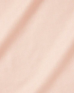 Discount Charles Tyrwhitt Spread Collar Non-Iron Henley Weave Shirt - Peach