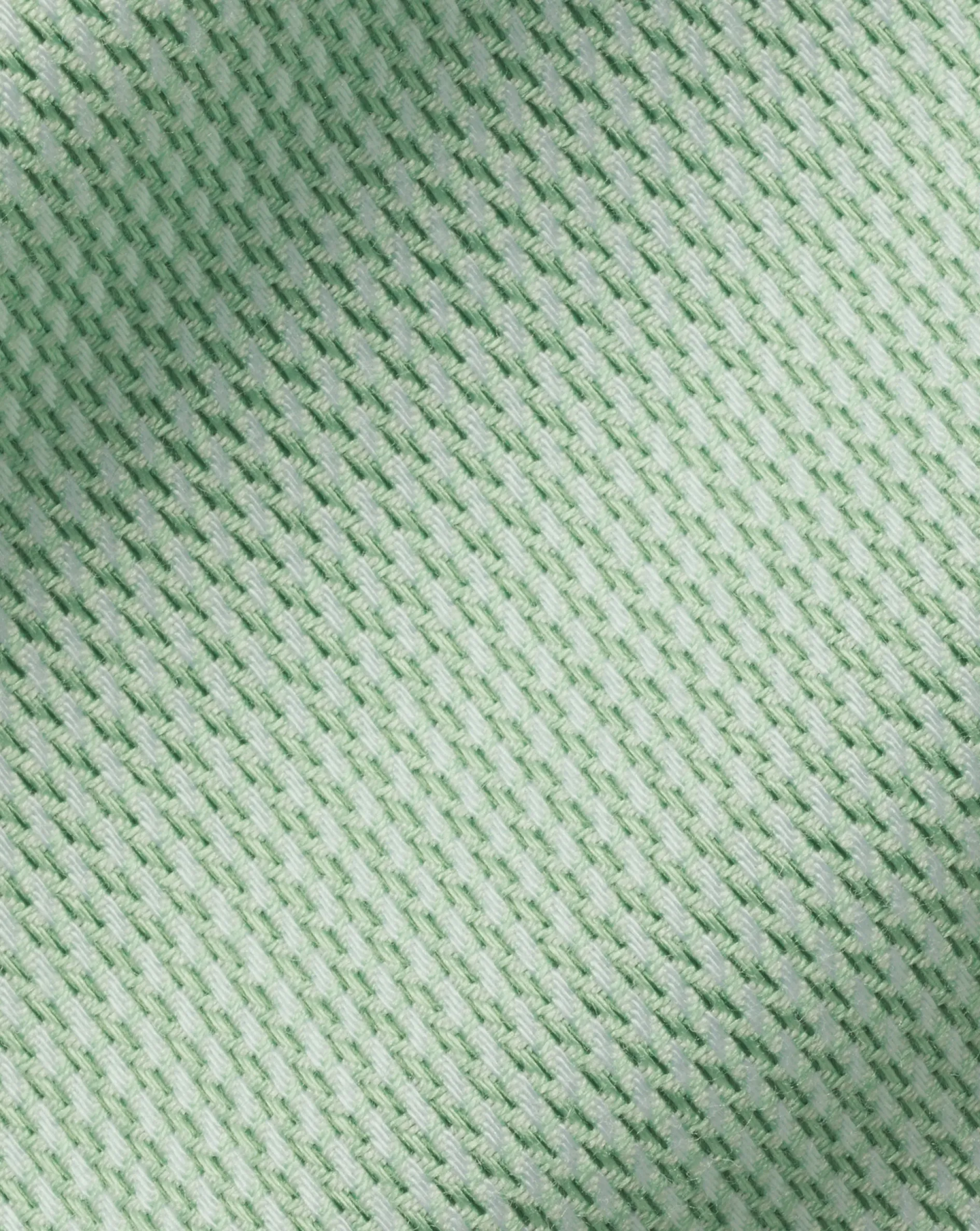 Cheap Charles Tyrwhitt Spread Collar Non-Iron Mayfair Weave Shirt - Light Green