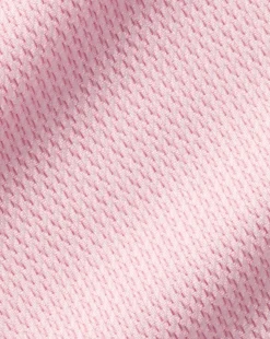 Outlet Charles Tyrwhitt Spread Collar Non-Iron Mayfair Weave Shirt - Pink