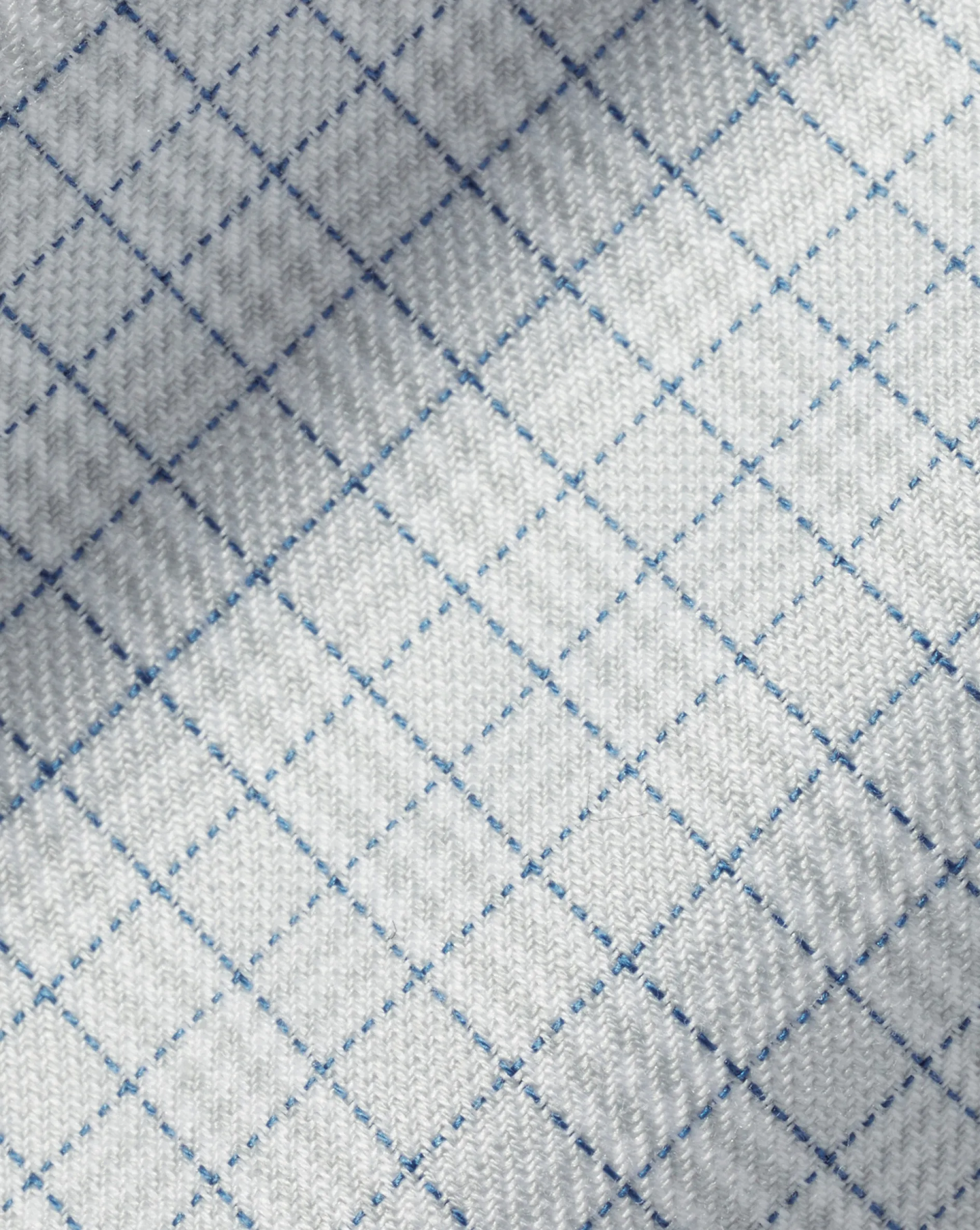 Shop Charles Tyrwhitt Spread Collar Non-Iron Mini Prince of Wales Check Shirt - Grey Silver