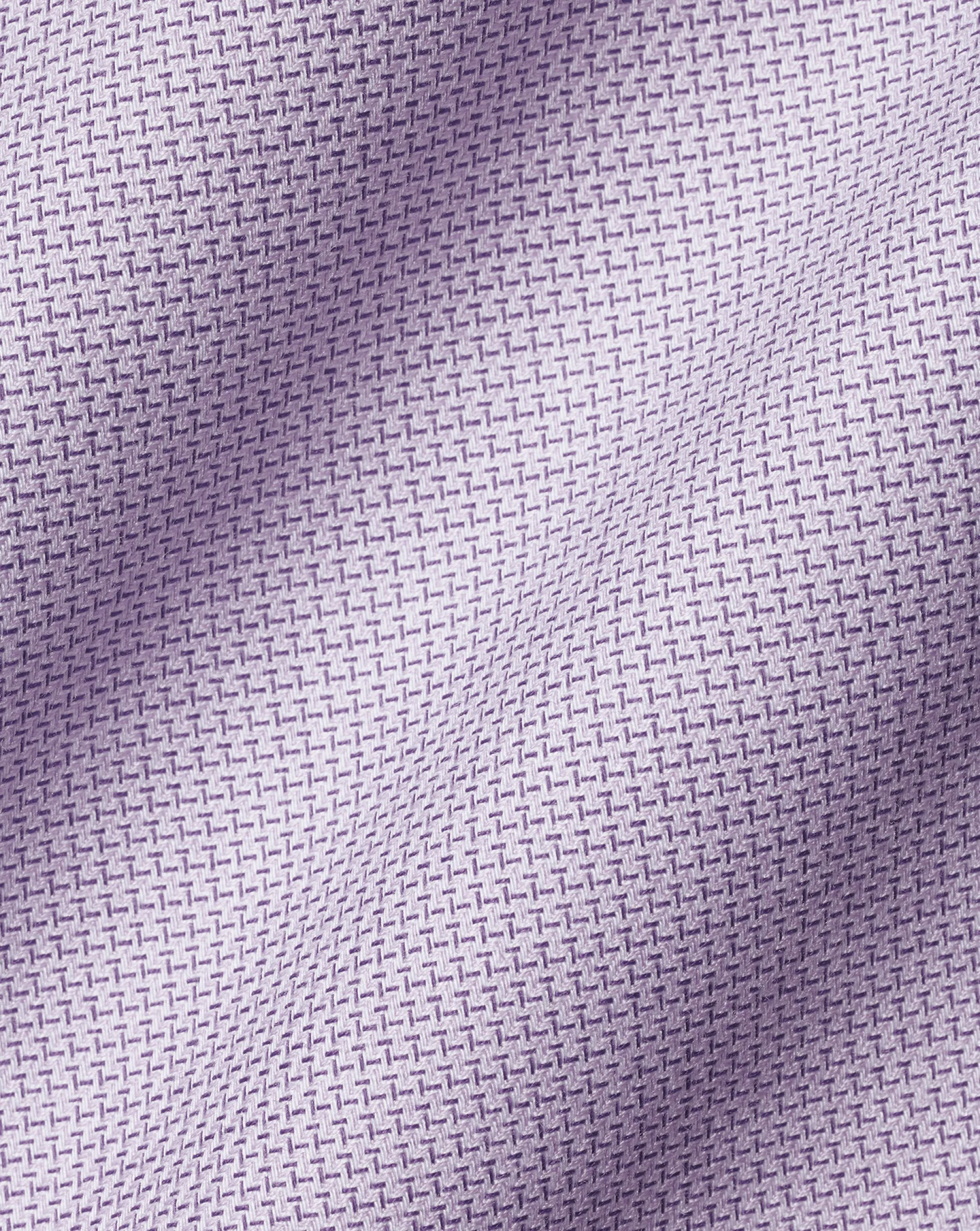 Cheap Charles Tyrwhitt Spread collar Non-Iron Richmond Weave Shirt - Mauve Mauve Purple