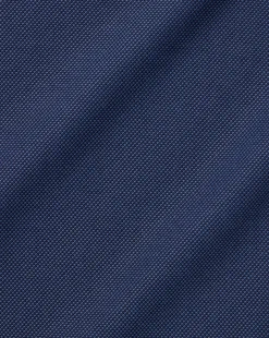Shop Charles Tyrwhitt Spread Collar Non-Iron Royal Oxford Shirt - French Blue