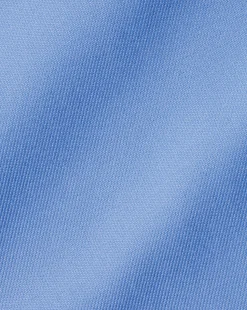Clearance Charles Tyrwhitt Spread Collar Non-Iron Twill Shirt - Cornflower Blue